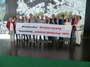 Masdascher Delegation auf der TourNatur Wandermesse & Trekkingmesse in Düsseldorf 